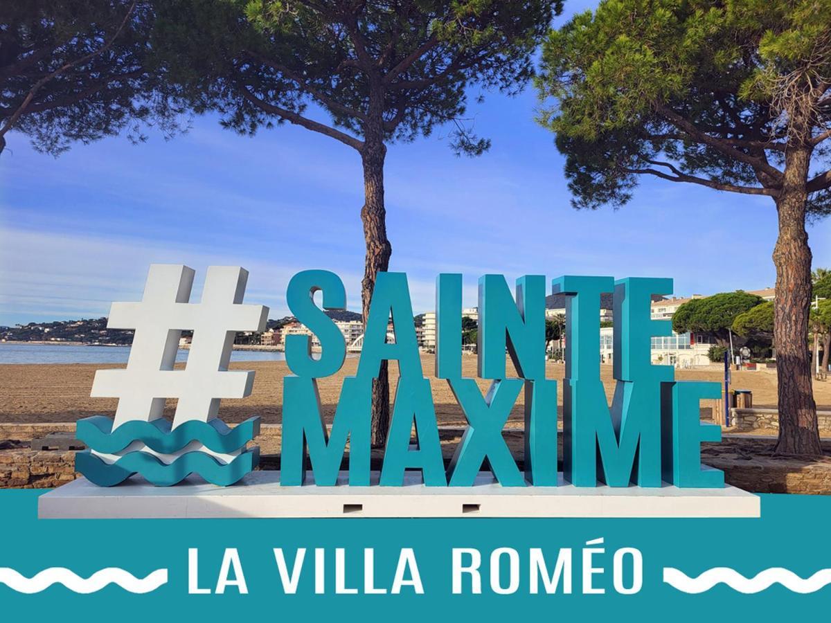 La Villa Romeo, Piscine Et Spa Sainte-Maxime Eksteriør bilde