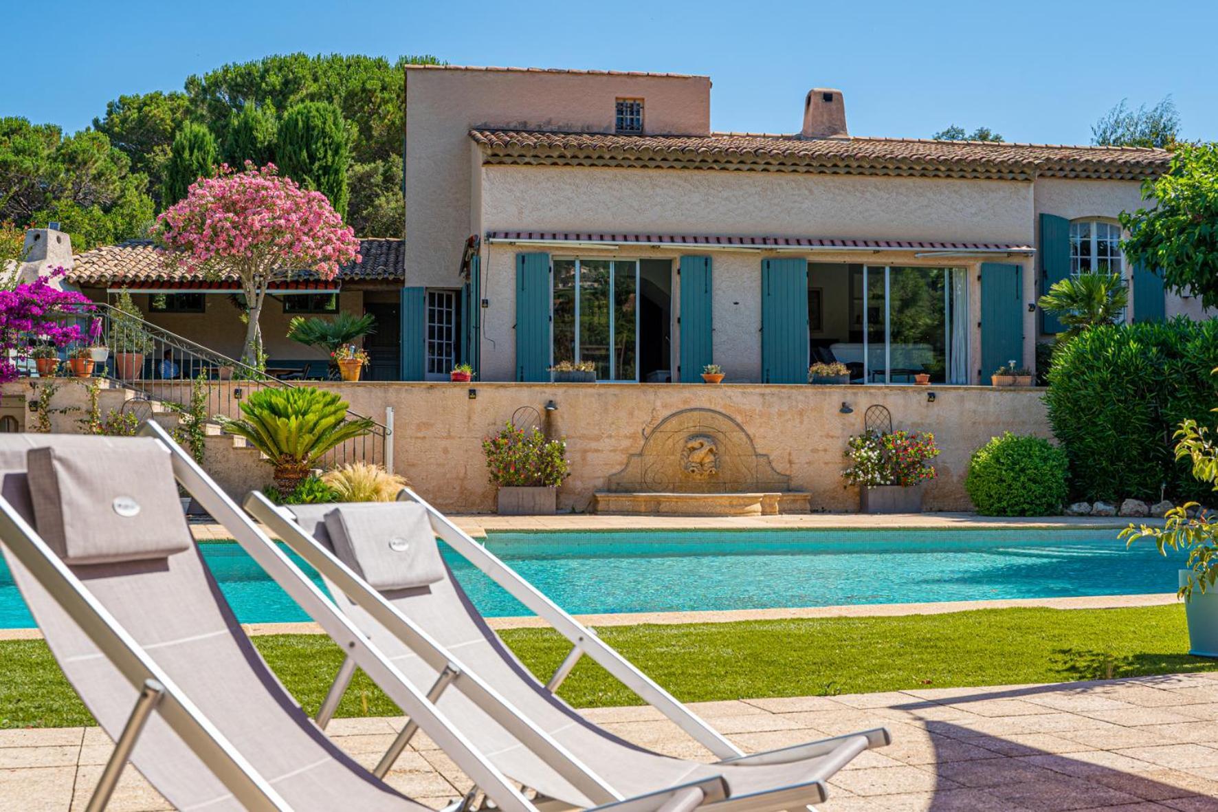 La Villa Romeo, Piscine Et Spa Sainte-Maxime Eksteriør bilde